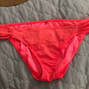 Peach neon bikini bottom
